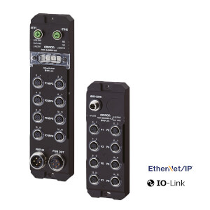 EtherNet IP IO-Link master and IO-Hub IP67 remote terminals