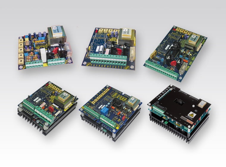 LOW COST 1Q OPTION OPEN CHASSIS-MOUNT DC DRIVES