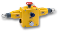 Emergency stop and control devices 